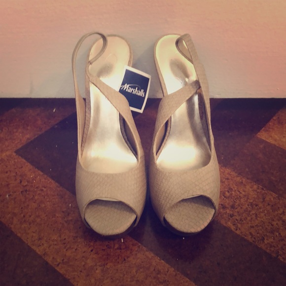 Jessica Simpson Shoes - Brand new leather heels